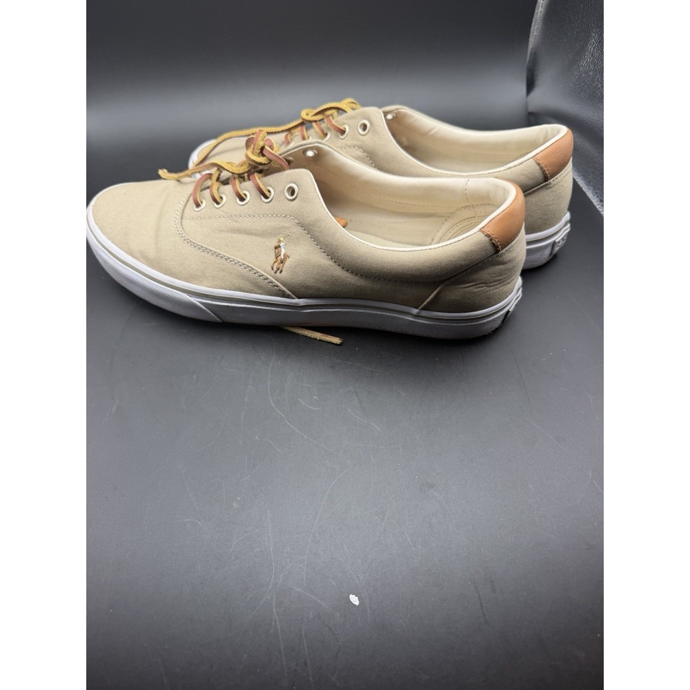 Polo Ralph Lauren Men's Vaughn Sz 13 Canvas Sneakers Shoes